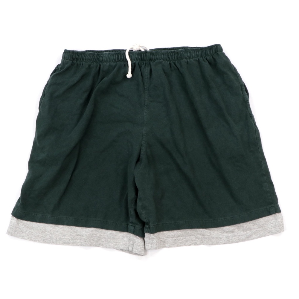 Vintage 90s Streetwear 2 in 1 Cotton Dad Shorts